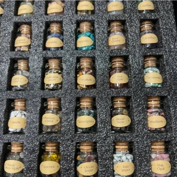 55 Piece Crystal High Quality Collection Gemstone Set - Picture 6 of 17